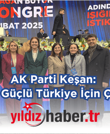 AK Parti Keşan Büyük Ve Güçlü Türkiye İçin Çalışıyoruz