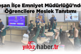 Keşan İlçe Emniyet Müdürlüğü’nden Öğrencilere Meslek Tanıtımı