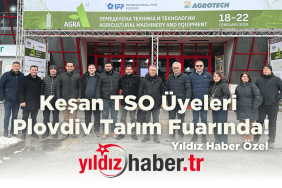 Keşan Ticaret ve Sanayi Odası (TSO), Keşan ve Uzunköprü’den iş insanlarını Plovdiv’de düzenlenen "Agra, Vinaria ve Foodtech" fuarına götürdü.