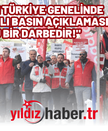 CHP'DEN TÜRKİYE GENELİNDE EŞ ZAMANLI BASIN AÇIKLAMASI BU BİR DARBEDİR!