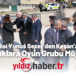 Edirne Valisi Yunus Sezer’den Keşan’a Ziyaret Çocuklara Oyun Grubu Müjdesi