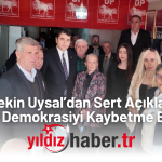 Gültekin Uysal’dan Sert Açıklama “Türkiye Demokrasiyi Kaybetme Eşiğinde”