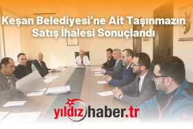 Keşan Belediyesi’ne Ait Taşınmazın Satış İhalesi Sonuçlandı