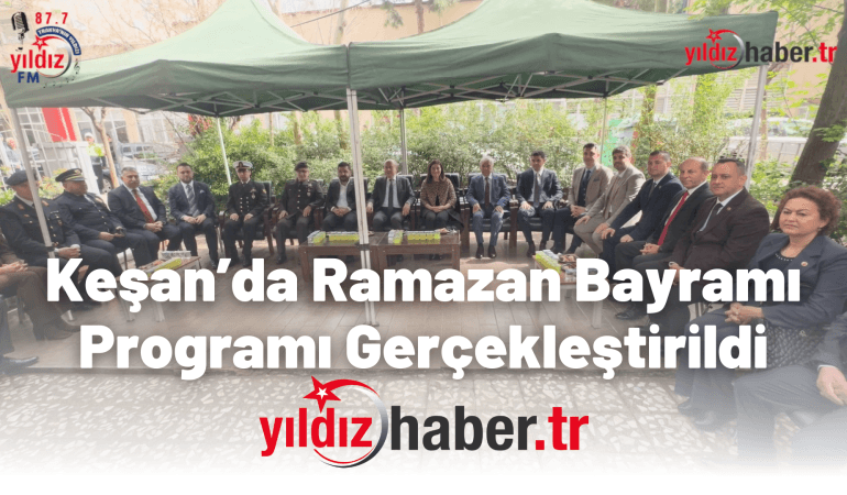 Keşan’da Ramazan Bayramı Programı Gerçekleştirildi