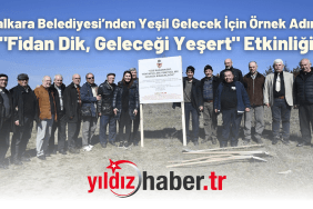 Malkara Belediyesi’nden Yeşil Gelecek İçin Örnek Adım Fidan Dik, Geleceği Yeşert Etkinliği
