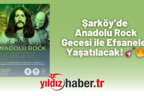 Şarköy’de Anadolu Rock Gecesi ile Efsaneler Yaşatılacak!