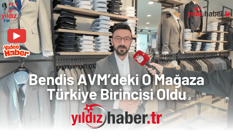 Bendis AVM’de O Mağaza Türkiye Birincisi Oldu