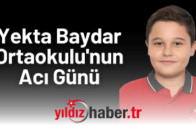 Yekta Baydar Ortaokulu'nun Acı Günü