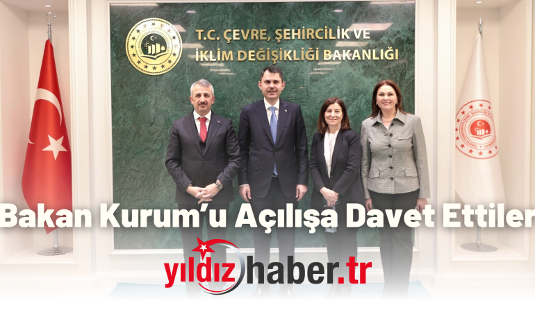 Bakan Kurum’u Açılışa Davet Ettiler