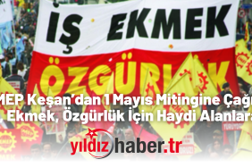 EMEP Keşan’dan 1 Mayıs Mitingine