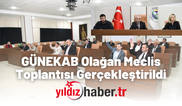 GÜNEKAB Olağan Meclis Toplantısı Gerçekleştirildi