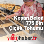 Keşan Belediyesi 775 Bin Çiçek Tohumu Alacak