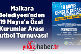 Malkara Belediyesi'nden 19 Mayıs’a Özel Kurumlar Arası Futbol Turnuvası!