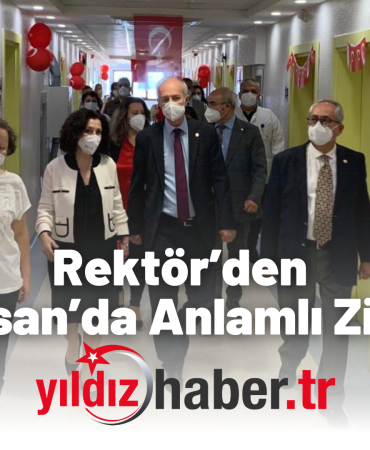 Trakya Üniversitesi Rektörü Prof. Dr. Mustafa Hatipler’den 23 Nisan’da Anlamlı Ziyaret
