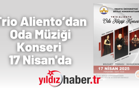 Trio Aliento’dan Oda Müziği Konseri 17 Nisan'da