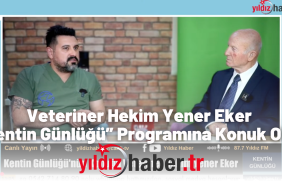 Veteriner Hekim Yener Eker “Kentin Günlüğü” Programına Konuk Oldu
