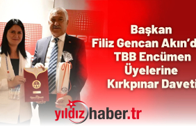 Başkan Filiz Gencan Akın’dan TBB Encümen Üyelerine Kırkpınar Daveti