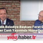 Beğendik Belediye Başkanı Ferhat Gülver, Yıldız Haber Canlı Yayınında Hizmetlerini Anlattı