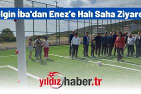 Belgin İba'dan Enez'e Halı Saha Ziyareti