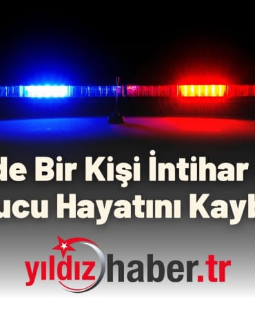 Edirne'de Bir Kişi İntihar Girişimi Sonucu Hayatını Kaybetti