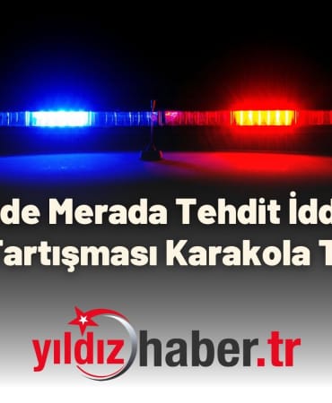 Enez'de Merada Tehdit İddiası Mera Tartışması Karakola Taşındı