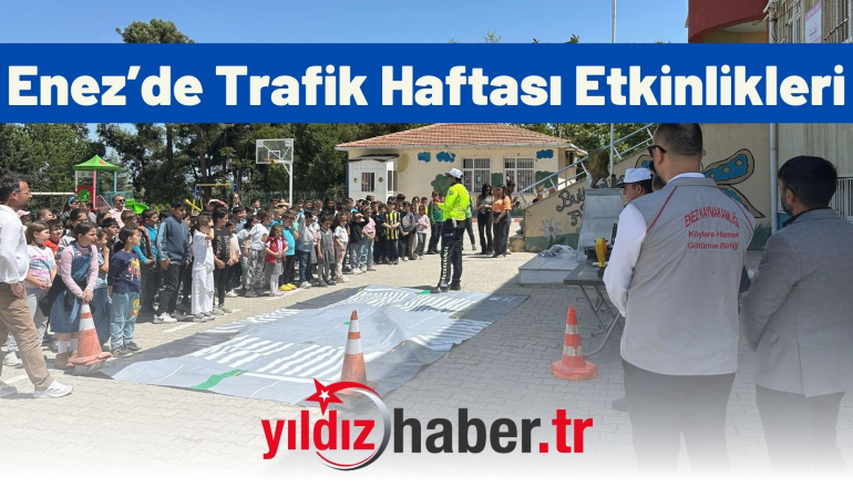 Enez’de Trafik Haftası Etkinlikleri