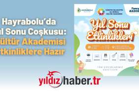 Hayrabolu’da Yıl Sonu Coşkusu Kültür Akademisi Etkinliklere Hazır