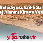 Keşan Belediyesi, Erikli Sahili'nde 2 Plaj Alanını Kiraya Veriyor