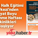 Keşan Halk Eğitimi Merkezi'nden Hayat Boyu Öğrenme Haftası Etkinlikleri Başlıyor