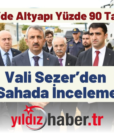 Keşan OSB’de Altyapı Yüzde 90 Tamamlandı Vali Sezer’den Sahada İnceleme
