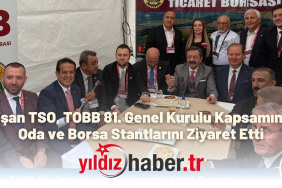 Keşan TSO, TOBB 81. Genel Kurulu Kapsamında Oda ve Borsa Stantlarını Ziyaret Etti