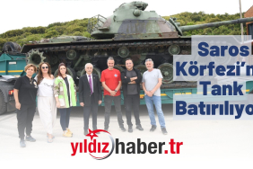 Keşan’da Dalış Turizmine Yeni Soluk Saros Körfezi’ne Tank Batırılıyor