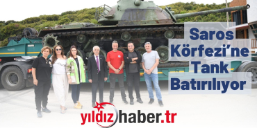 Keşan’da Dalış Turizmine Yeni Soluk Saros Körfezi’ne Tank Batırılıyor
