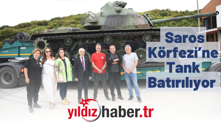 Keşan’da Dalış Turizmine Yeni Soluk: Saros Körfezi’ne Tank Batırılıyor
