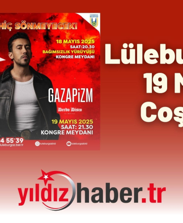 Lüleburgaz’da 19 Mayıs Coşkusu