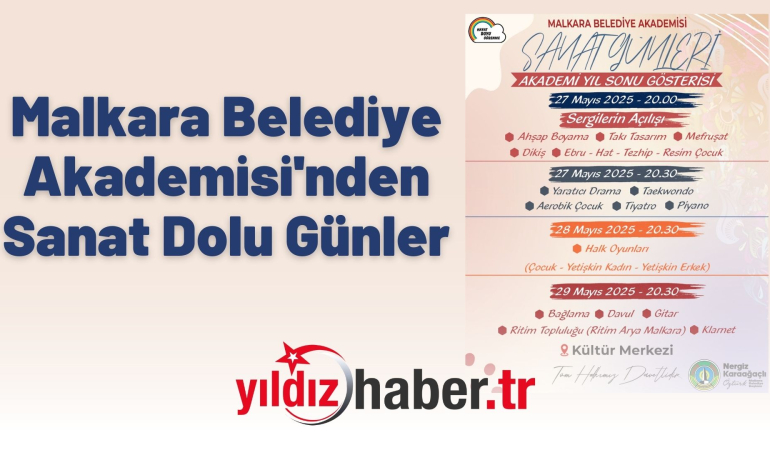 Malkara Belediye Akademisi’nden Sanat Dolu Günler