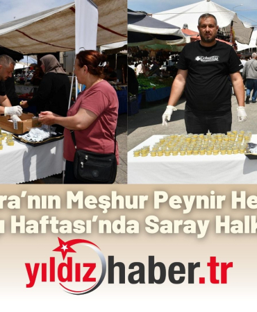 Malkara’nın Meşhur Peynir Helvası, Türk Mutfağı Haftası’nda Saray Halkıyla Buluştu