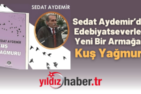 Sedat Aydemir’den Edebiyatseverlere Yeni Bir Armağan Kuş Yağmuru