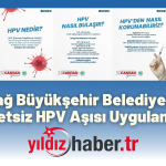 Tekirdağ Büyükşehir Belediyesi’nden Ücretsiz HPV Aşısı Uygulaması