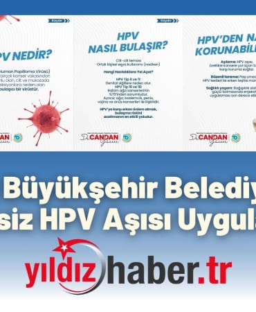 Tekirdağ Büyükşehir Belediyesi’nden Ücretsiz HPV Aşısı Uygulaması
