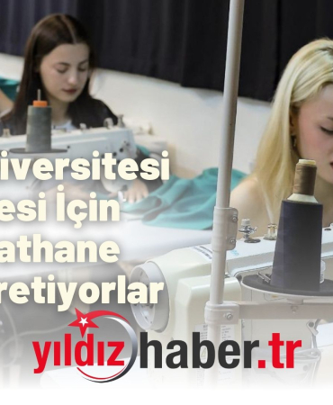 Trakya Üniversitesi Hastanesi İçin Ameliyathane Tekstili Üretiyorlar