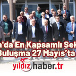 Trakya'da En Kapsamlı Sektörel Buluşma 27 Mayıs’ta