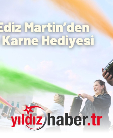 Başkan Ediz Martin’den Miniklere Karne Hediyesi