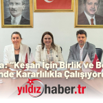 Belgin İba “Keşan İçin Birlik ve Beraberlik İçinde Kararlılıkla Çalışıyoruz”