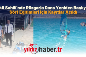 Erikli Sahili’nde Rüzgarla Dans Yeniden Başlıyor Sörf Eğitimleri İçin Kayıtlar Açıldı