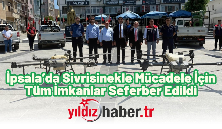 İpsala’da Sivrisinekle Mücadele İçin Tüm İmkanlar Seferber Edildi