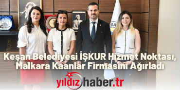 Keşan Belediyesi İŞKUR Hizmet Noktası, Malkara Kaanlar Firmasını Ağırladı