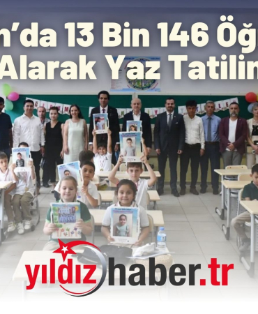 Keşan’da 13 Bin 146 Öğrenci Karne Alarak Yaz Tatiline Girdi
