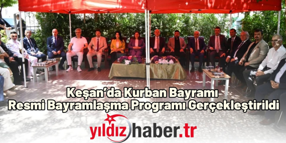 Keşan’da Kurban Bayramı Resmi Bayramlaşma Programı Gerçekleştirildi
