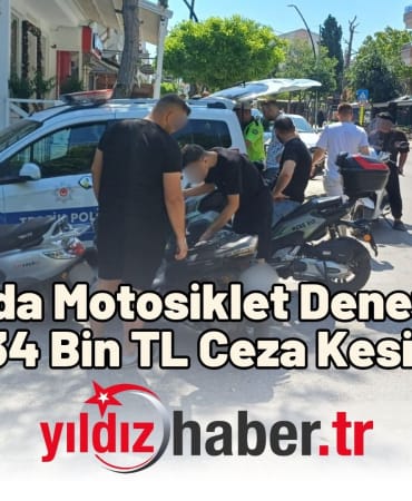 Keşan'da Motosiklet Denetiminde 134 Bin TL Ceza Kesildi